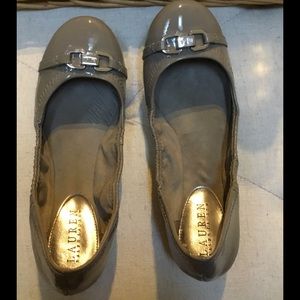 Ralph Lauren Gray Ballet Flats size 8.5